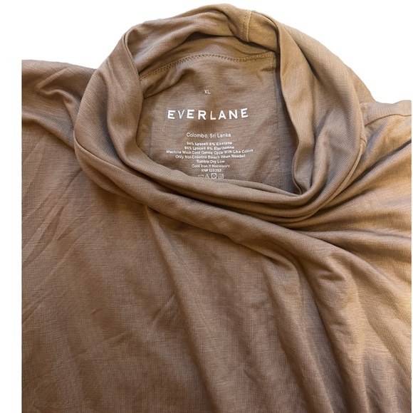 Everlane Luster Mock Neck Tank Bodysuit - Picture 5 of 8